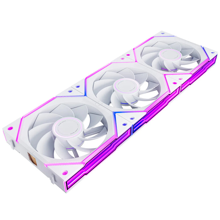 Asiahorse NYOTA Ultra Reverse White A-RGB 120mm PWM Triple Pack