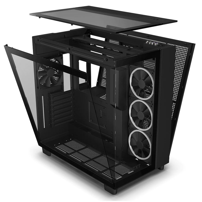 NZXT H9 Elite RGB Black Dual-Chamber ATX PC Case