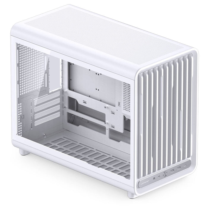 Jonsbo D33 STD Tempered Glass MATX Case - White