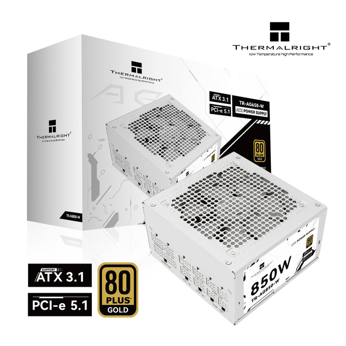 850W Thermalright AG-850-W ATX 3.1 Gold Modular PSU