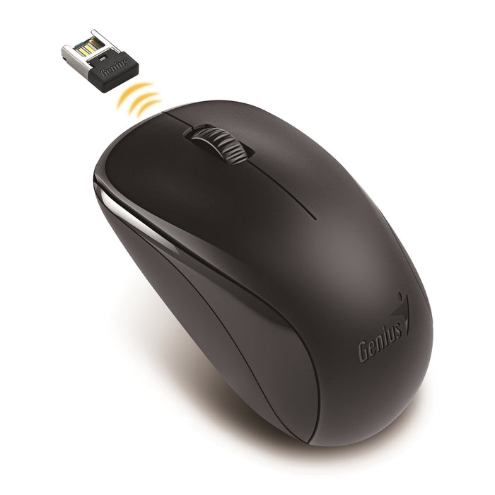 Genuis NX-7000 Black Wireless Mouse