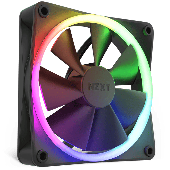 NZXT F120 RGB Black 120mm PWM Fan