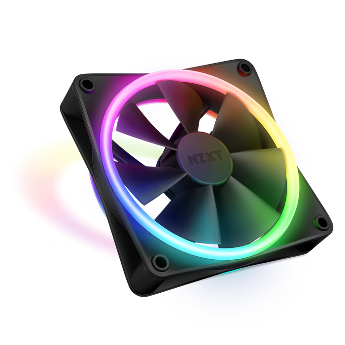 NZXT F120 RGB DUO Black 120mm PWM Fan