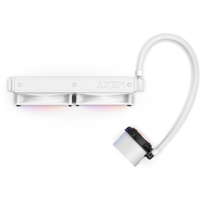 NZXT Kraken 240 RGB White 240mm LCD AIO Liquid Cooler