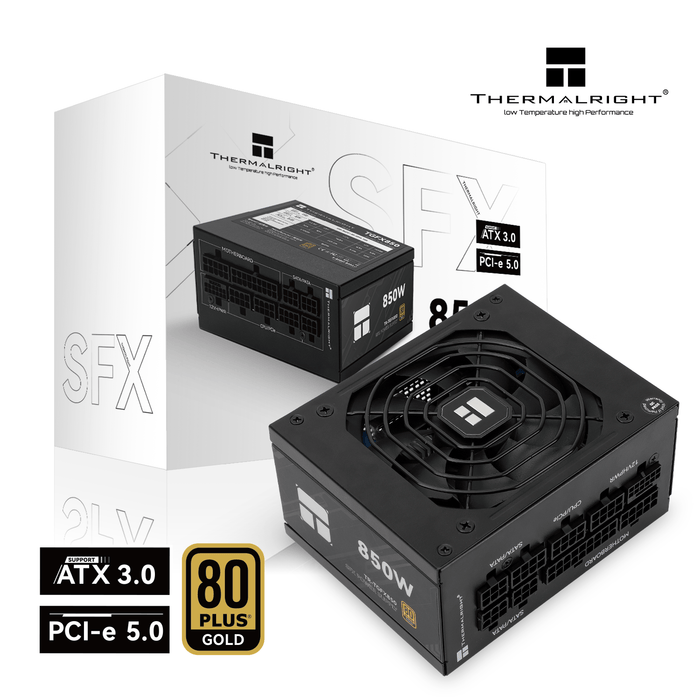 850W Thermalright TGFX-850 ATX 3.0 Gold Modular SFX PSU