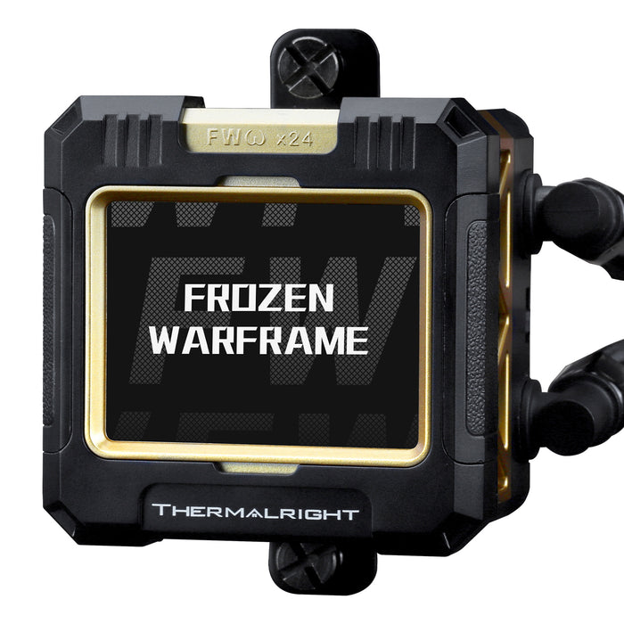 Thermalright Frozen Warframe 240 Black LCD 240mm AIO Liquid Cooler