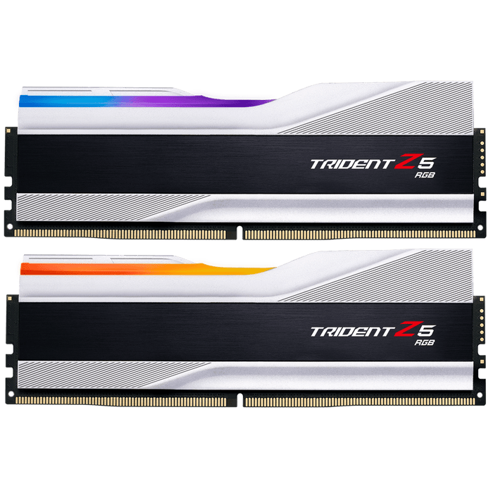 64GB (2x32GB) DDR5 6400MHZ CL32 G.Skill Trident Z5 Silver RGB RAM