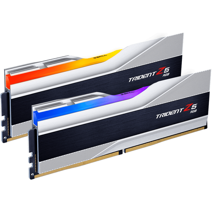 64GB (2x32GB) DDR5 6400MHZ CL32 G.Skill Trident Z5 Silver RGB RAM