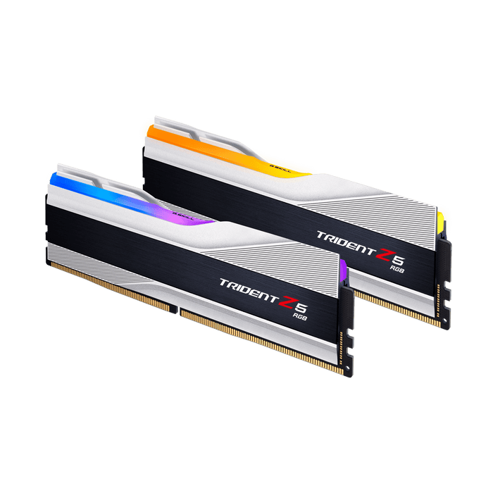 32GB (2x16GB) DDR5 6800MHZ CL34 G.Skill Trident Z5 Silver RGB RAM