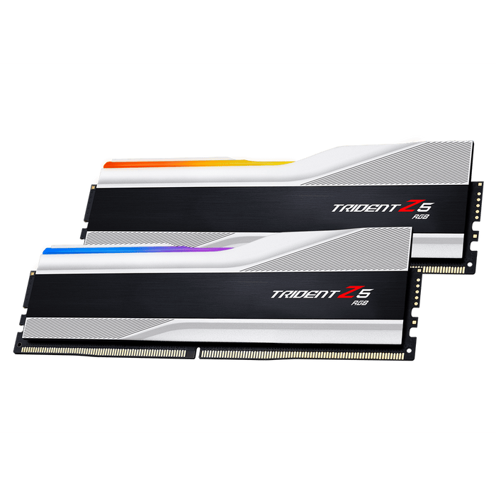 64GB (2x32GB) DDR5 6400MHZ CL32 G.Skill Trident Z5 Silver RGB RAM