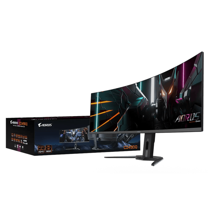 49" Gigabyte AORUS CO49DQ 1440p Ultrawide 144Hz QD-OLED Gaming Monitor