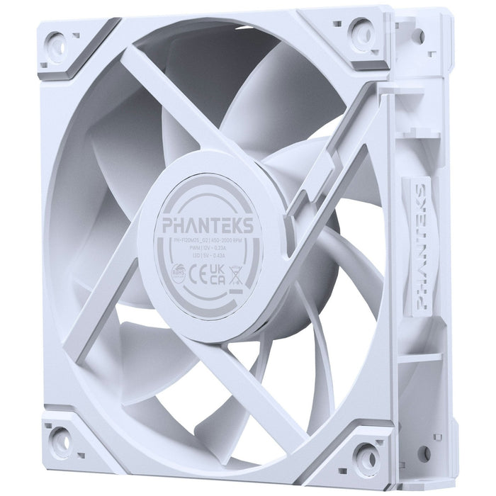 Phanteks M25 Gen2 DRGB White 120mm PWM Triple Pack