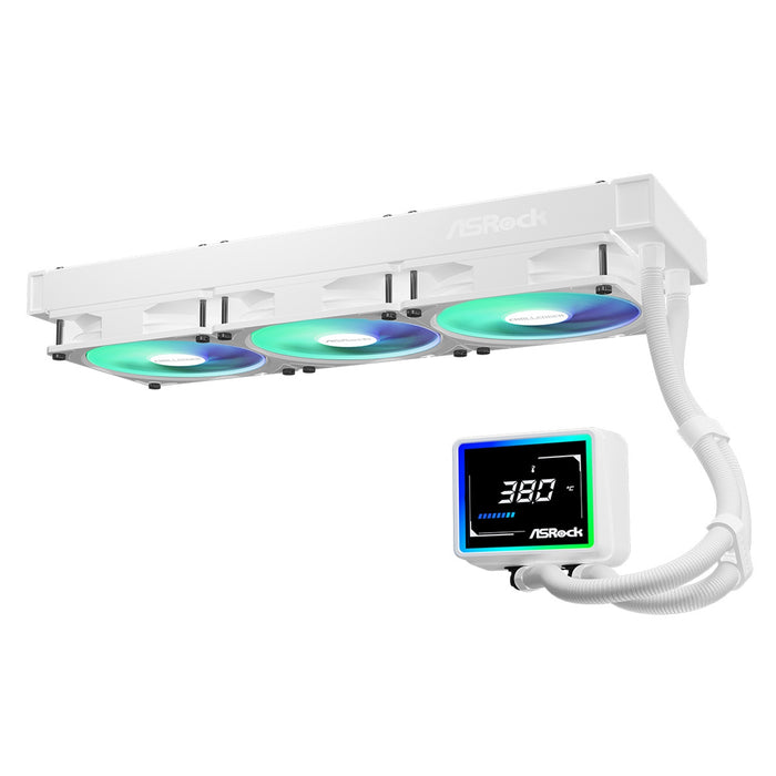ASRock Challenger 360 Digital White AIO Liquid CPU Cooler