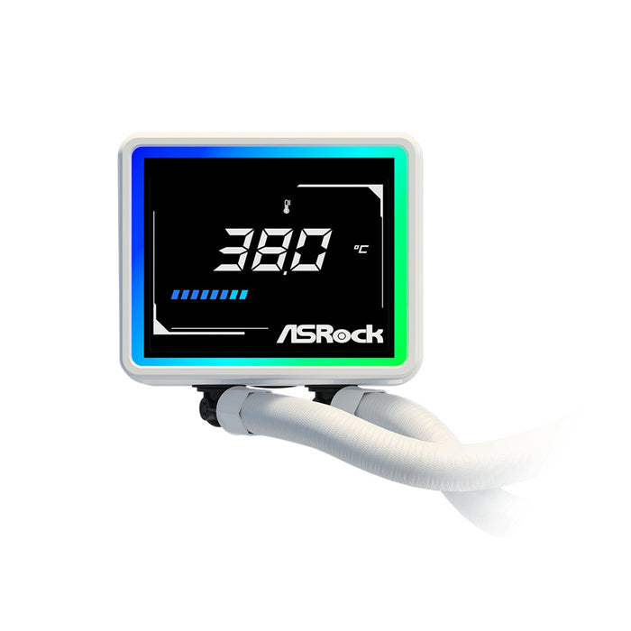 ASRock Challenger 240 Digital White AIO Liquid CPU Cooler