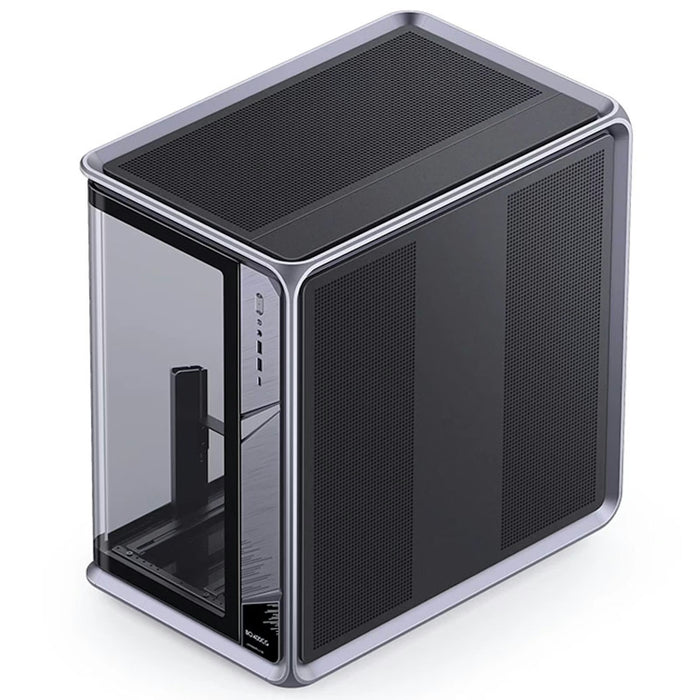 Jonsplus BO400CG Curved Glass Aluminium Dual Chamber ATX Case