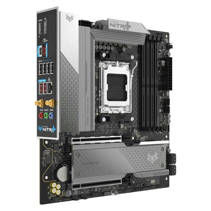 SAPPHIRE Nitro+ B850M WiFi Micro-ATX AM5 Motherboard