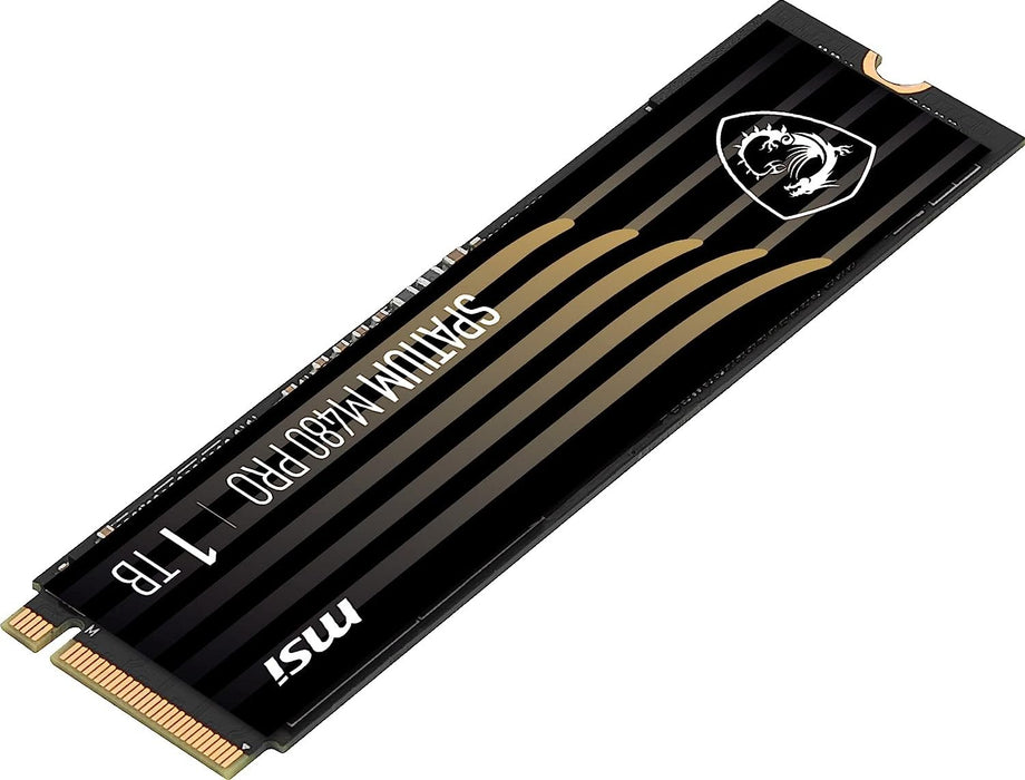 1TB MSI SPATIUM M480 PRO PCIe 4.0 NVMe M.2 SSD