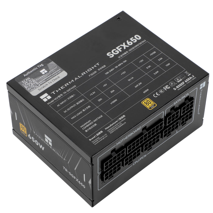 650W Thermalright SGFX-650 Gold Modular SFX PSU