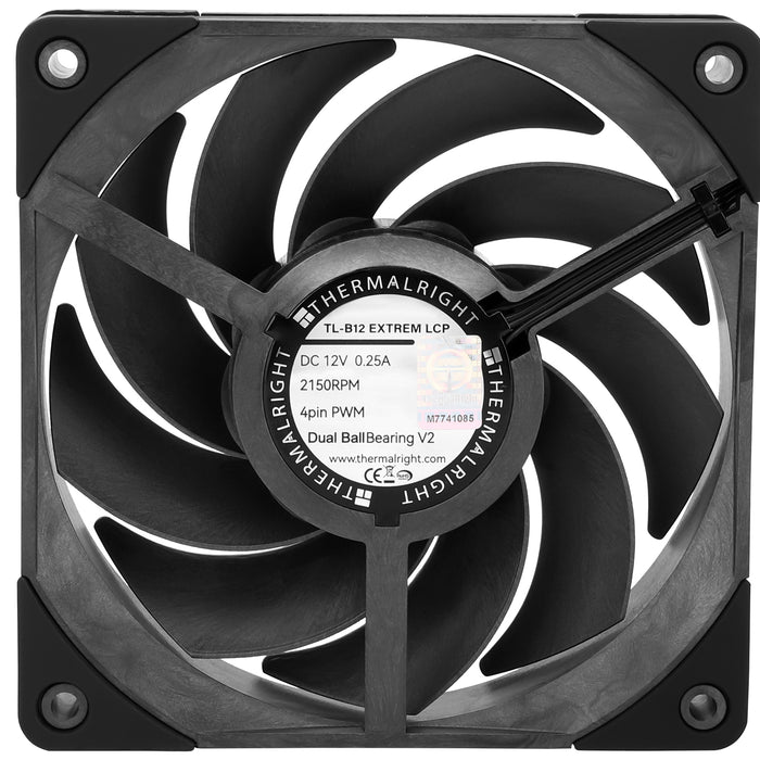 Thermalright TL-B12 Extrem LCP 120mm PWM Black Fan