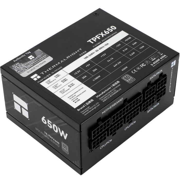 650W Thermalright TPFX-650 Platinum Modular SFX PSU