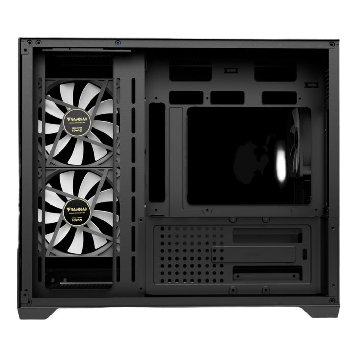 GAMDIAS Aura CG10M ARGB mATX Gaming PC Case