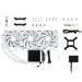 TRYX Panorama 360mm LCD White AIO Liquid Cooler