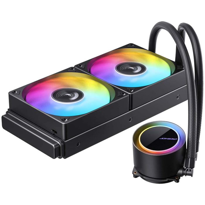 Jonsbo TG-240 ARGB Black All In One CPU Cooler