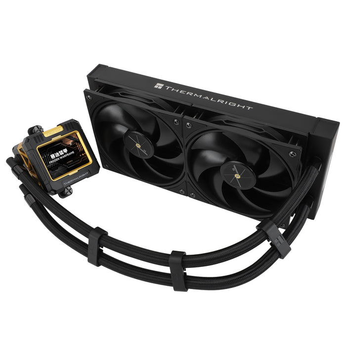 Thermalright Frozen Warframe 240 Black LCD 240mm AIO Liquid Cooler