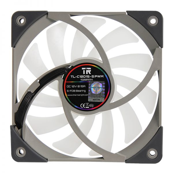 Thermalright TL-C12015S Black A-RGB Slim 120mm PWM Fan