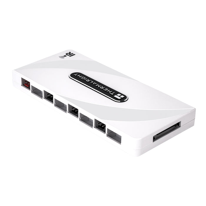 Thermalright 8-Port IR White PWM Fan and A-RGB SATA Powered Hub
