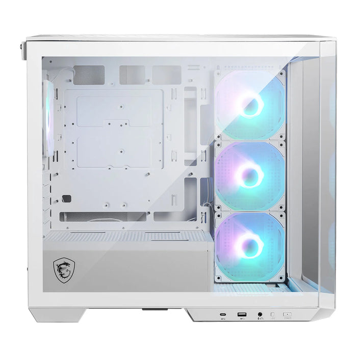 MSI MAG PANO M100R PZ White Glass mATX Case