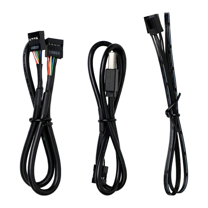 Lian Li Edge Gold USB & Fan Hub Black