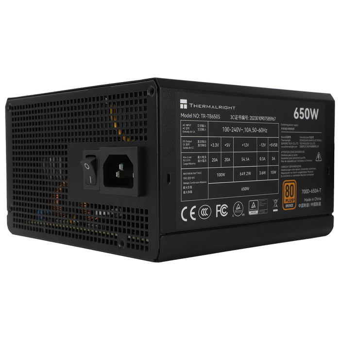 650W Thermalright TB-650S Bronze Non-Modular PSU