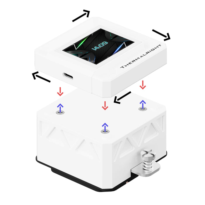 Thermalright Frozen Warframe 360 SE ARGB White V2 AIO Liquid Cooler