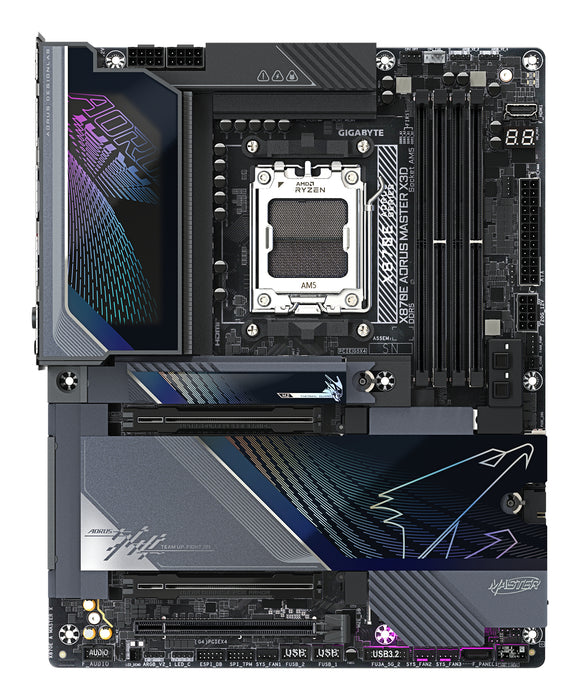 Gigabyte AORUS X870E MASTER X3D WIFI7 ATX AM5 Motherboard