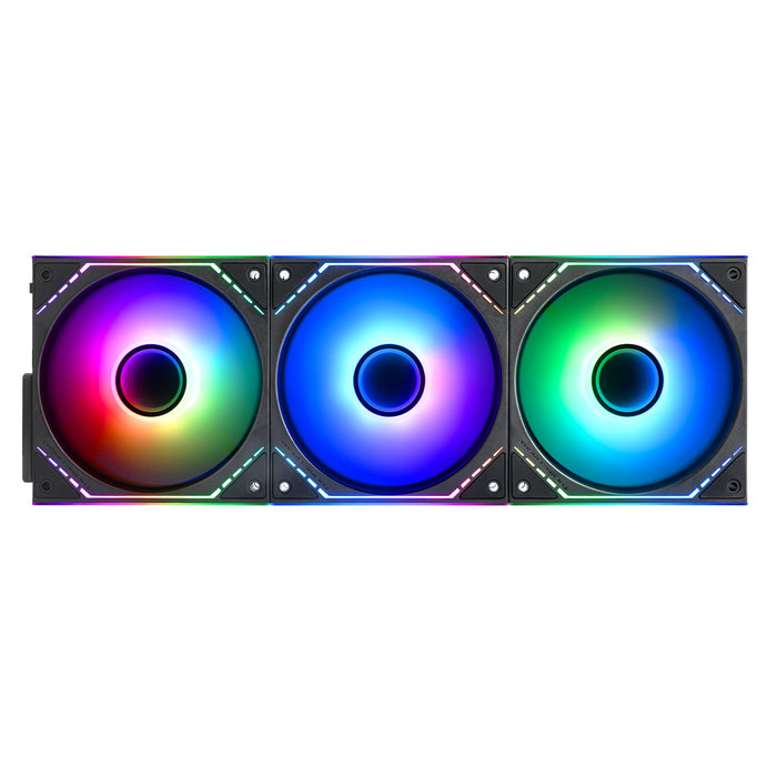 Thermalright TL-M12QR-S X3 Black A-RGB Reverse 120mm PWM Triple Pack