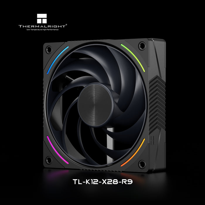 Thermalright TL-K12-X28-R9 Black A-RGB 120mm PWM Fan