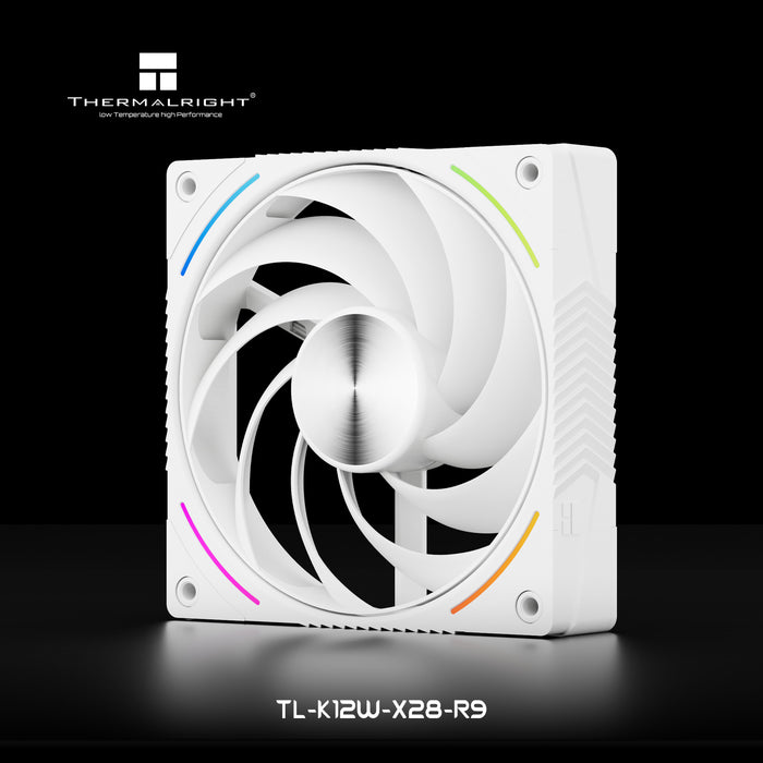 Thermalright TL-K12W-X28-R9 White A-RGB 120mm PWM Fan