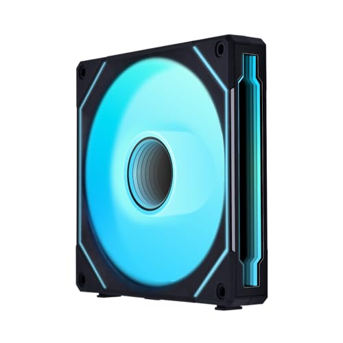 Lian-Li UNI FAN SL140 INF Reverse Blade Addressable RGB Black 140mm Fan