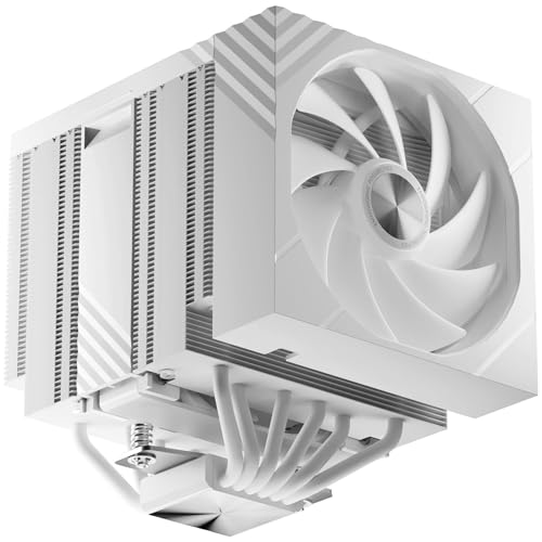 TRYX Turris T620 5.0-Inch LCD White Dual Tower Air Cooler