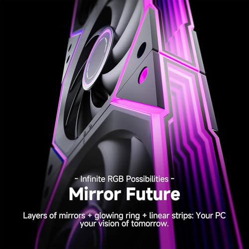 Asiahorse NYOTA Ultra Reverse Black A-RGB 120mm PWM Fan