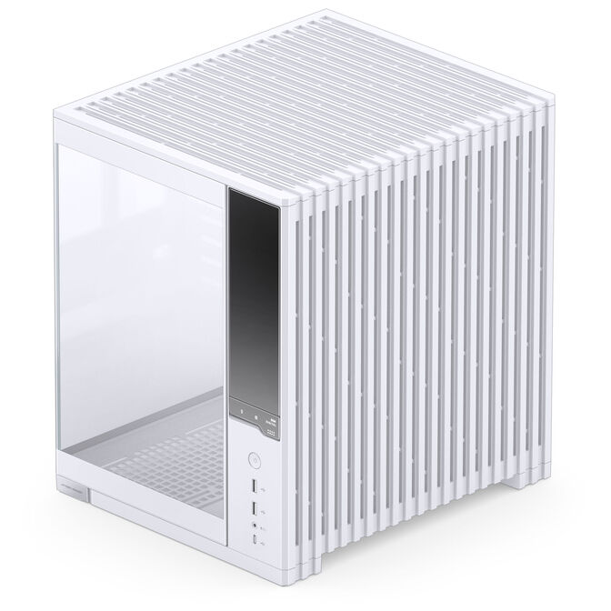 Jonsbo D34 White Dual Chamber TG Micro-ATX Case