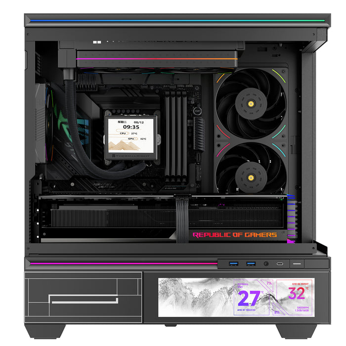 Thermalright TL-UB24R Black A-RGB Reverse 240mm PWM Fan Unit