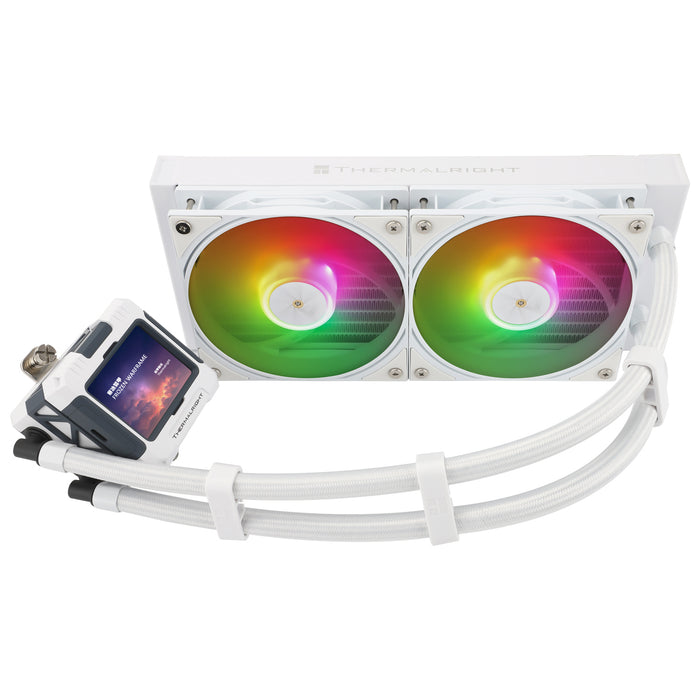 Thermalright Frozen Warframe 240 White ARGB LCD 240mm AIO Liquid Cooler