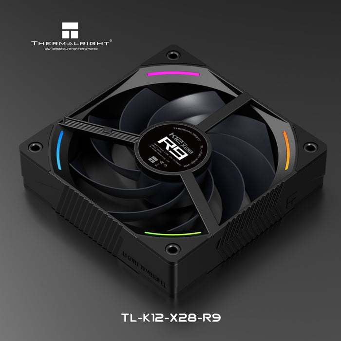 Thermalright TL-K12-X28-R9 Black A-RGB 120mm PWM Fan