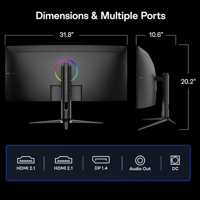 Koorui G3441XC 34" UWQHD 240Hz VA Monitor