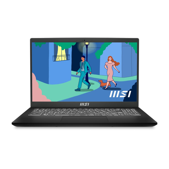 MSI Modern 15 B7M-086UK AMD Ryzen 7 7730U Laptop 15.6" Full HD 8GB DDR4 512GB SSD Wi-Fi 6E Windows 11 Home Black