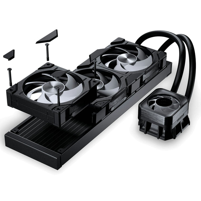 Phanteks Glacier One 360D30 X2 Black DRGB 360mm AIO Liquid Cooler