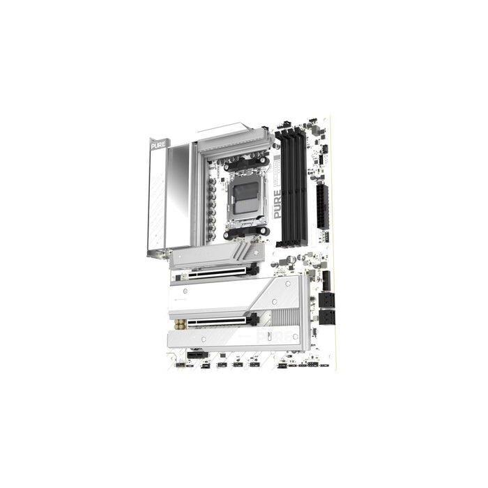 SAPPHIRE Pure X870A WiFi 7 White ATX AM5 Motherboard