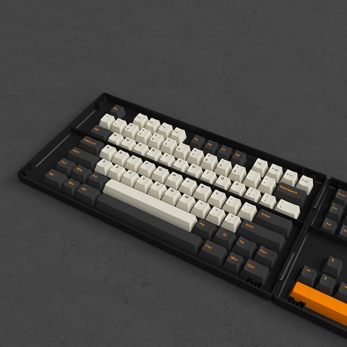 Akko Carbon Retro Cherry Profile PBT Keycaps - Grade A